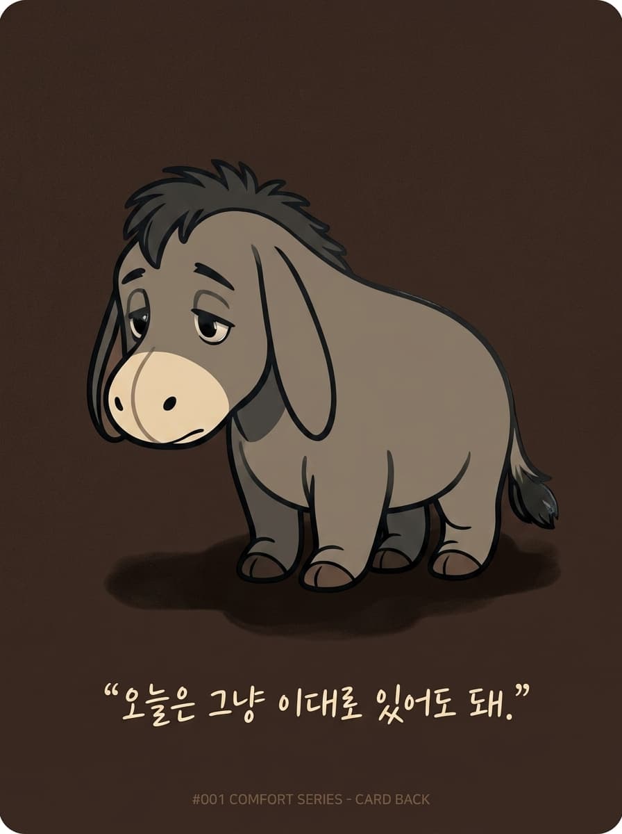 슬로르 생일카드 뒷면