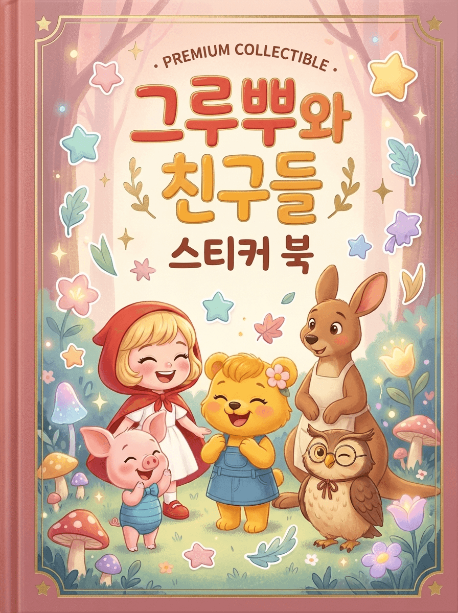 스티커 북 커버